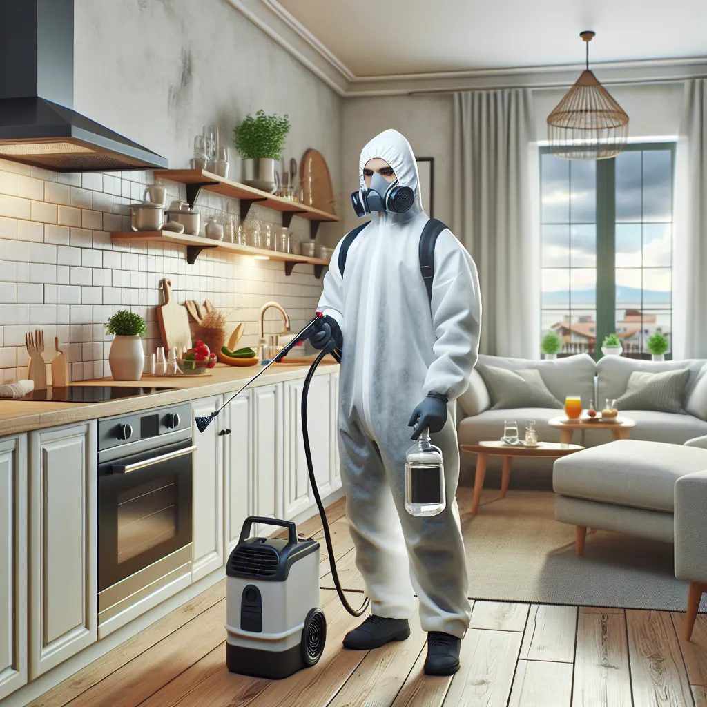 Désinfection logement pièce par pièce : traitement ciblé