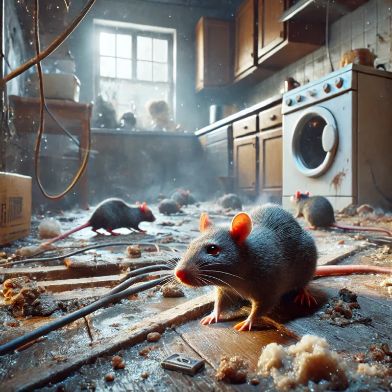 Les rats peuvent propager des maladies graves et causer des dégâts matériels importants.